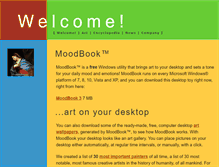 Tablet Screenshot of moodbook.com